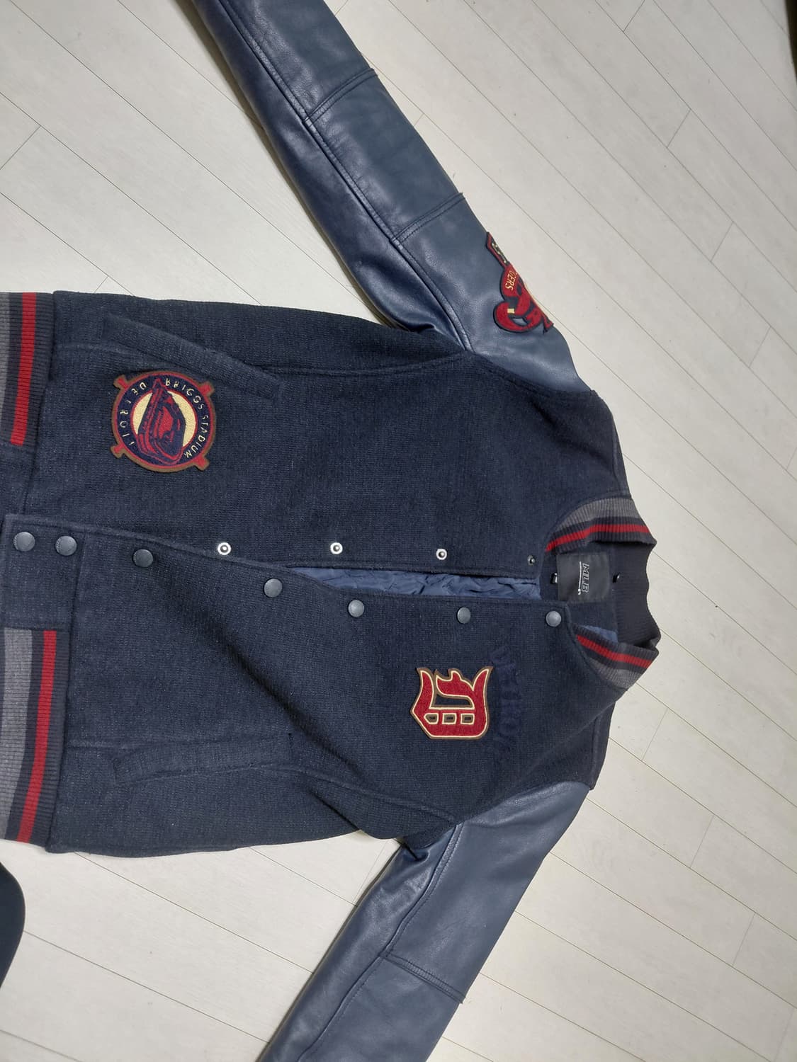 mlb 바시티 자켓 야구점퍼 스타디움 엠엘비 100 상품이미지1