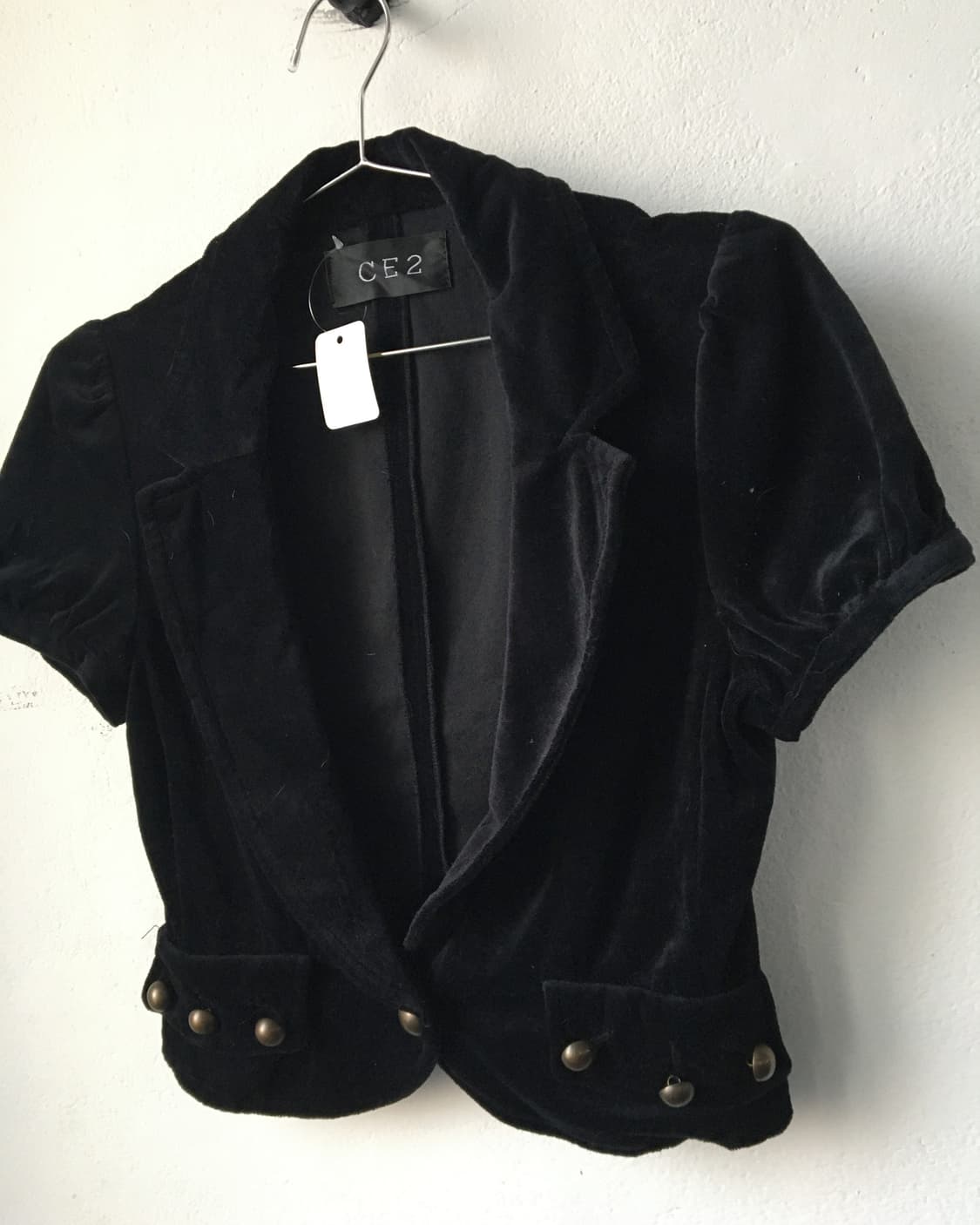 Stud point velvet jacket 상품이미지2
