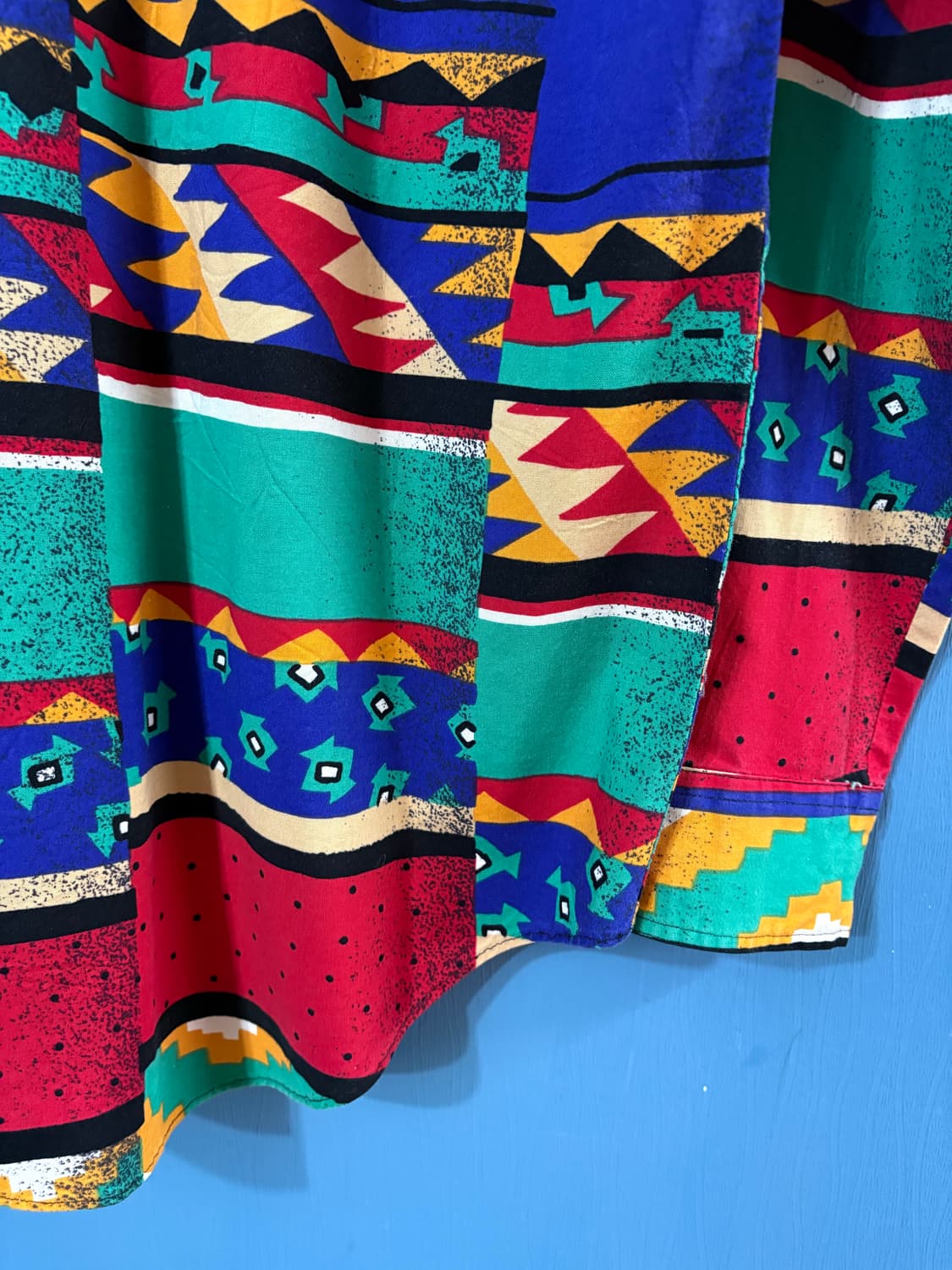 80-90‘s Wrangler Navaho pattern Shirt 상품이미지7
