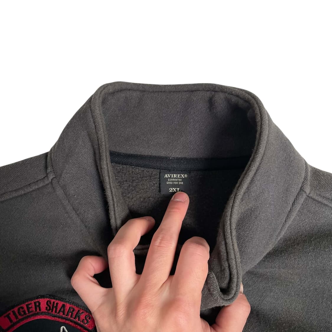 아비렉스 스웻 패치 집업 자 상품이미지7