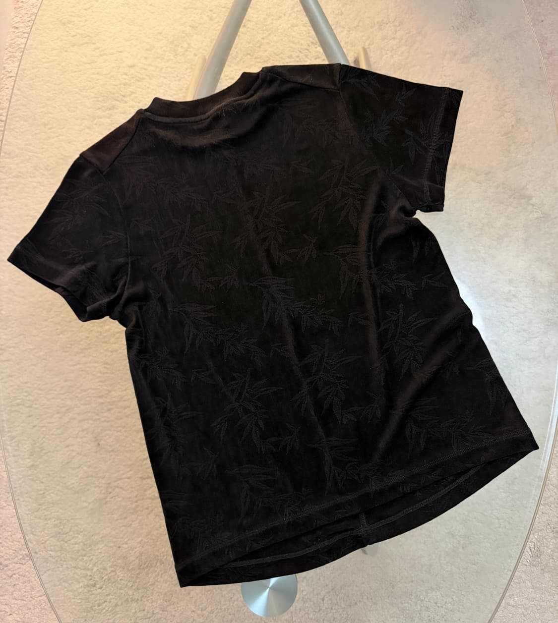 teak BAMBOO JACQUARD JERSEY TOP 상품이미지3