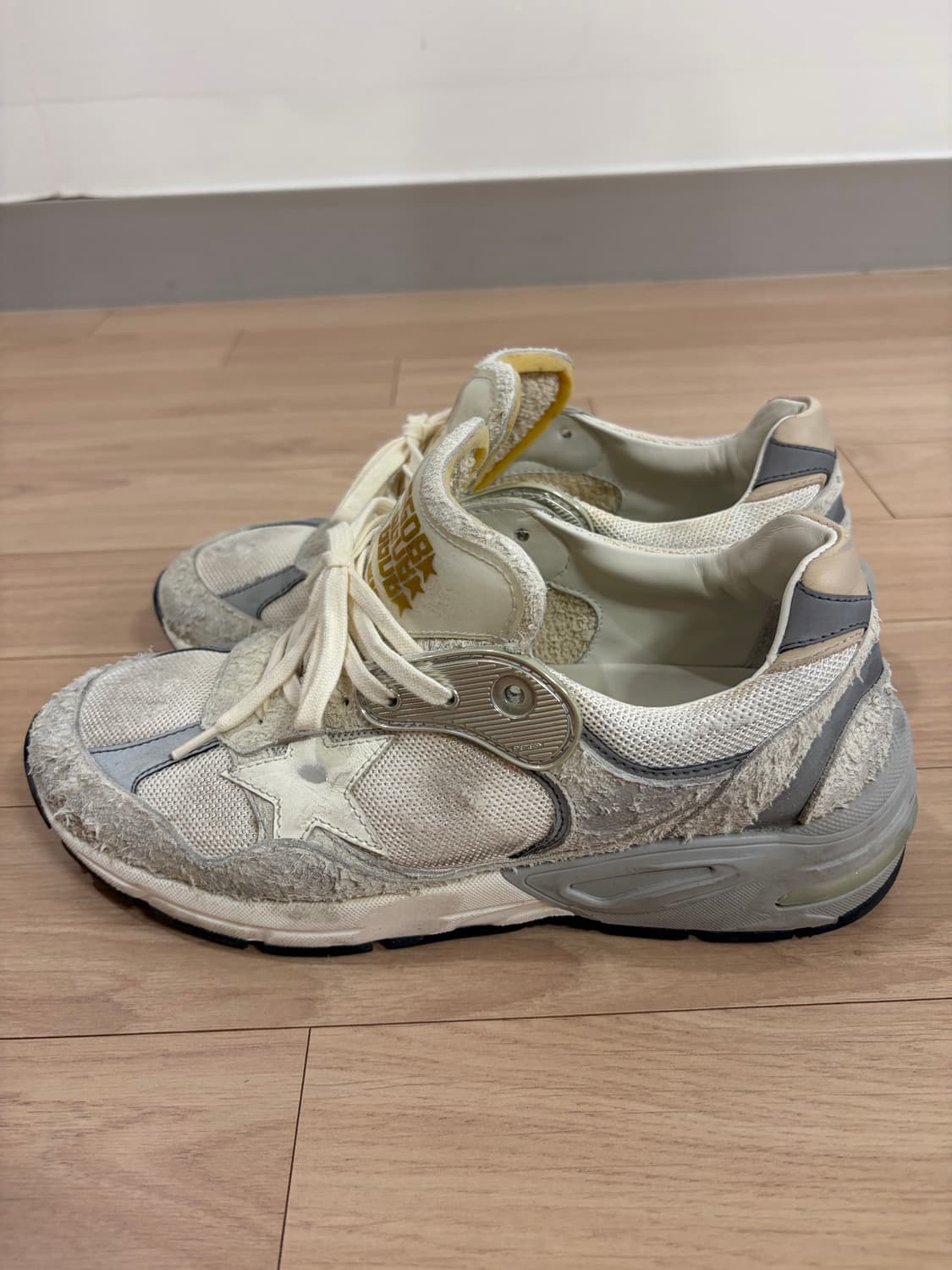 골든구스 대드스타 화이트실버 사이즈39 상품이미지3