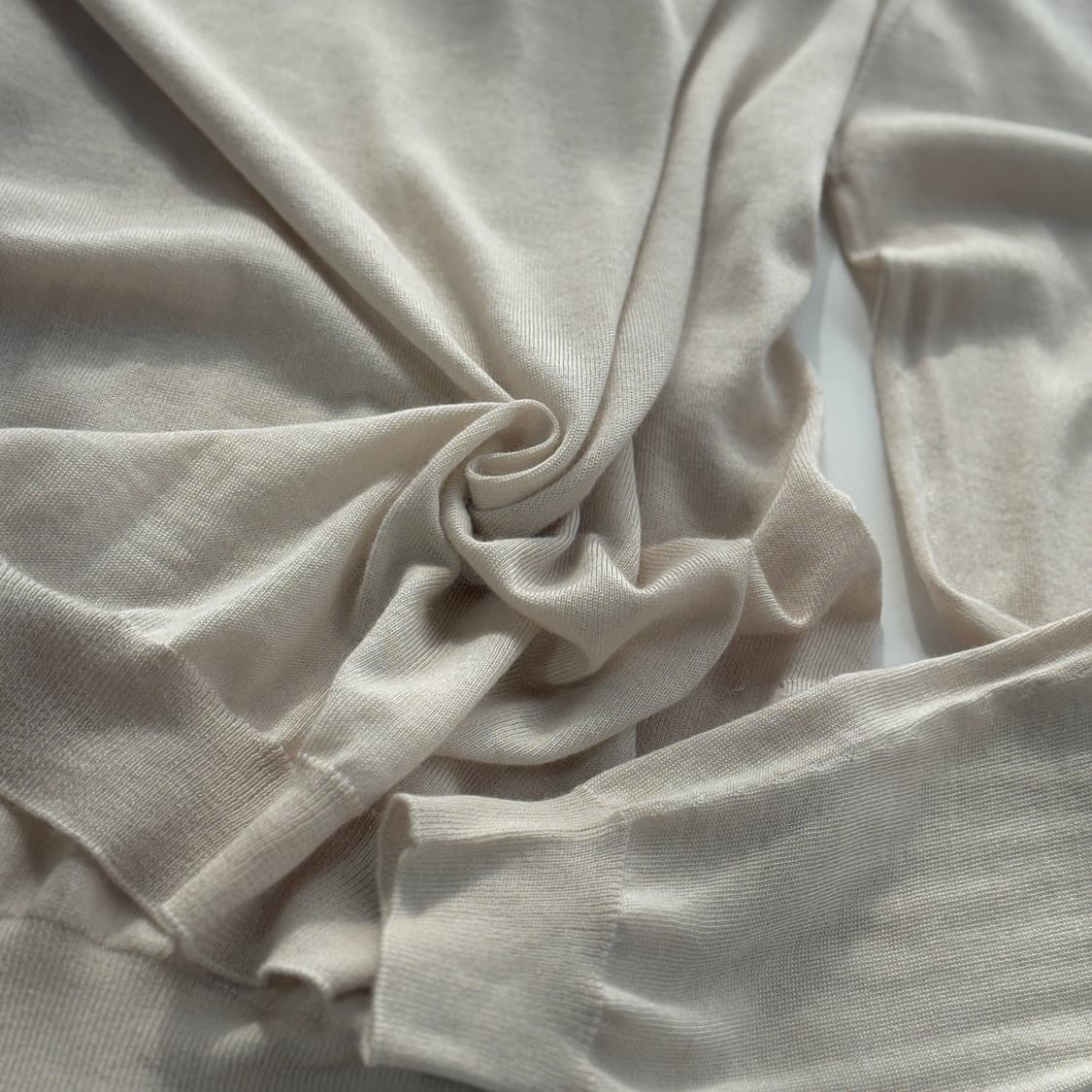 보테가베네타 실크 캐시미어 터틀넥 탑 상품이미지3