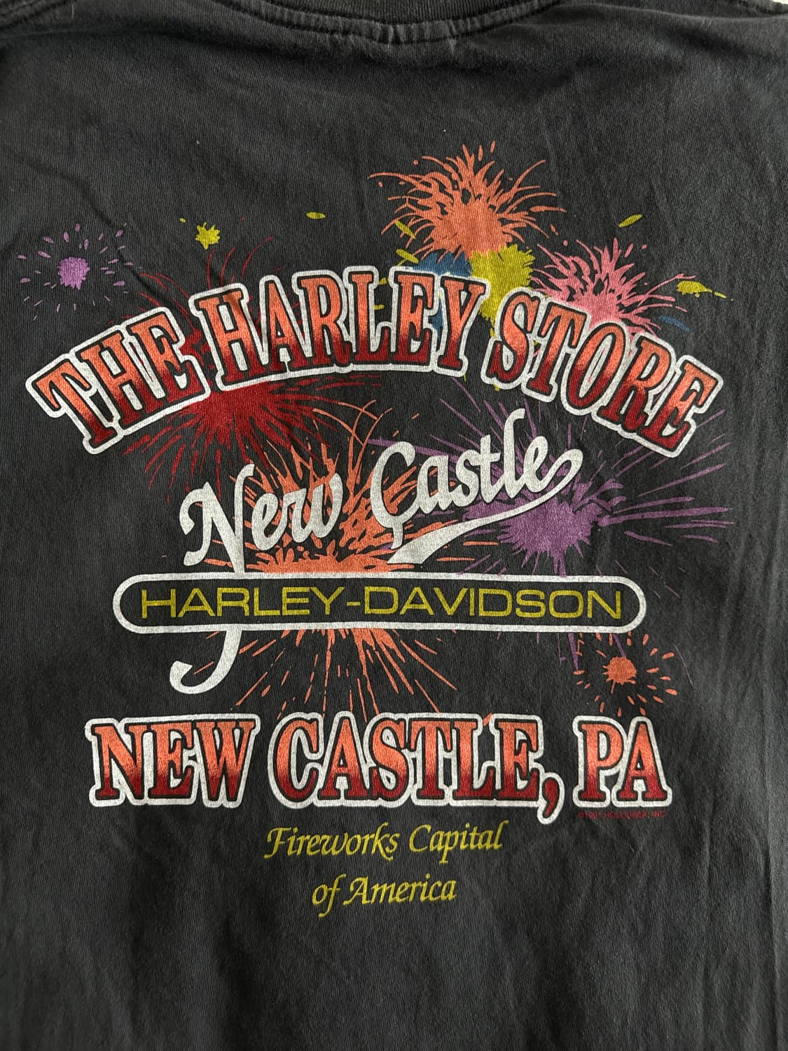 [XL] 90s-00s 빈티지 할리데이비슨 크롬 롱슬리브 티셔츠 상품이미지6