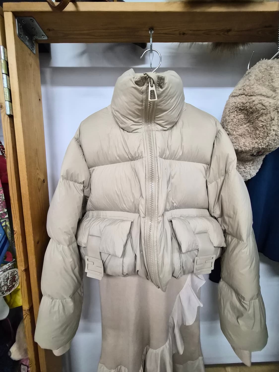 디젤 푸퍼 숏패딩 상품이미지1