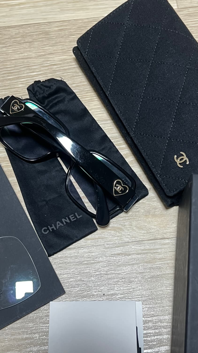 [샤넬] 하트 CC 샤넬 로고 안경 상품이미지7