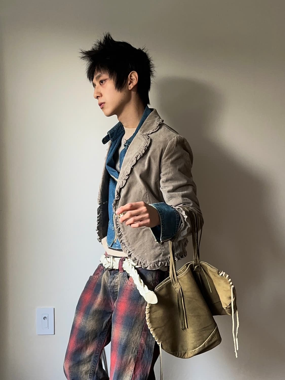 AWAW by Junko Shimada 프릴 코티드 자켓 상품이미지3