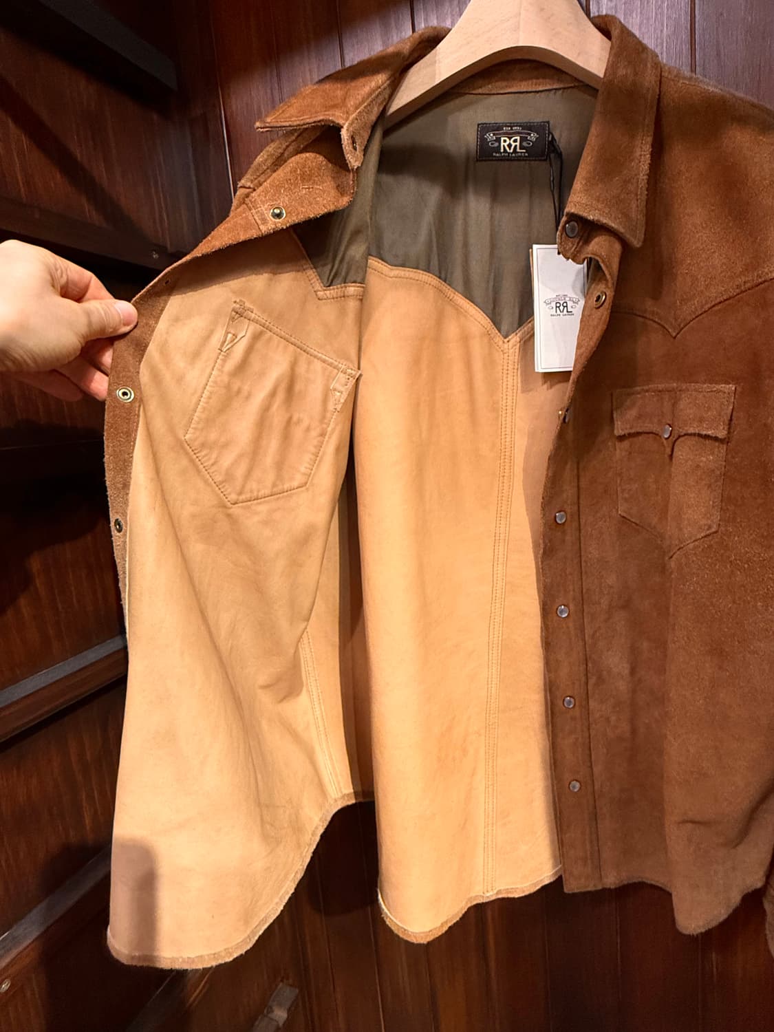 더블알엘 RRL 스웨이드 자켓 상품이미지6