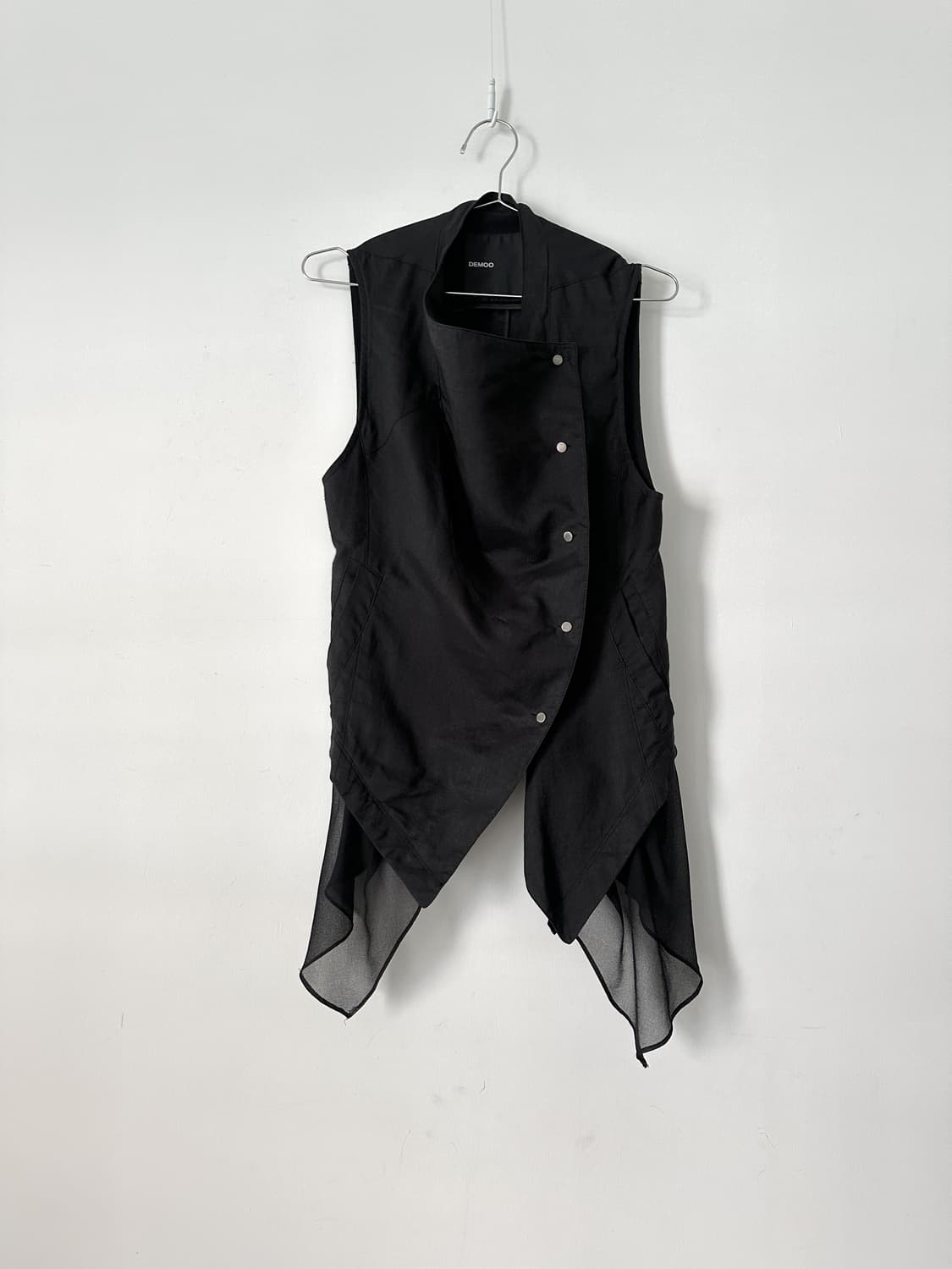 DEMOO PARKCHOONMO drape open vest 상품이미지1