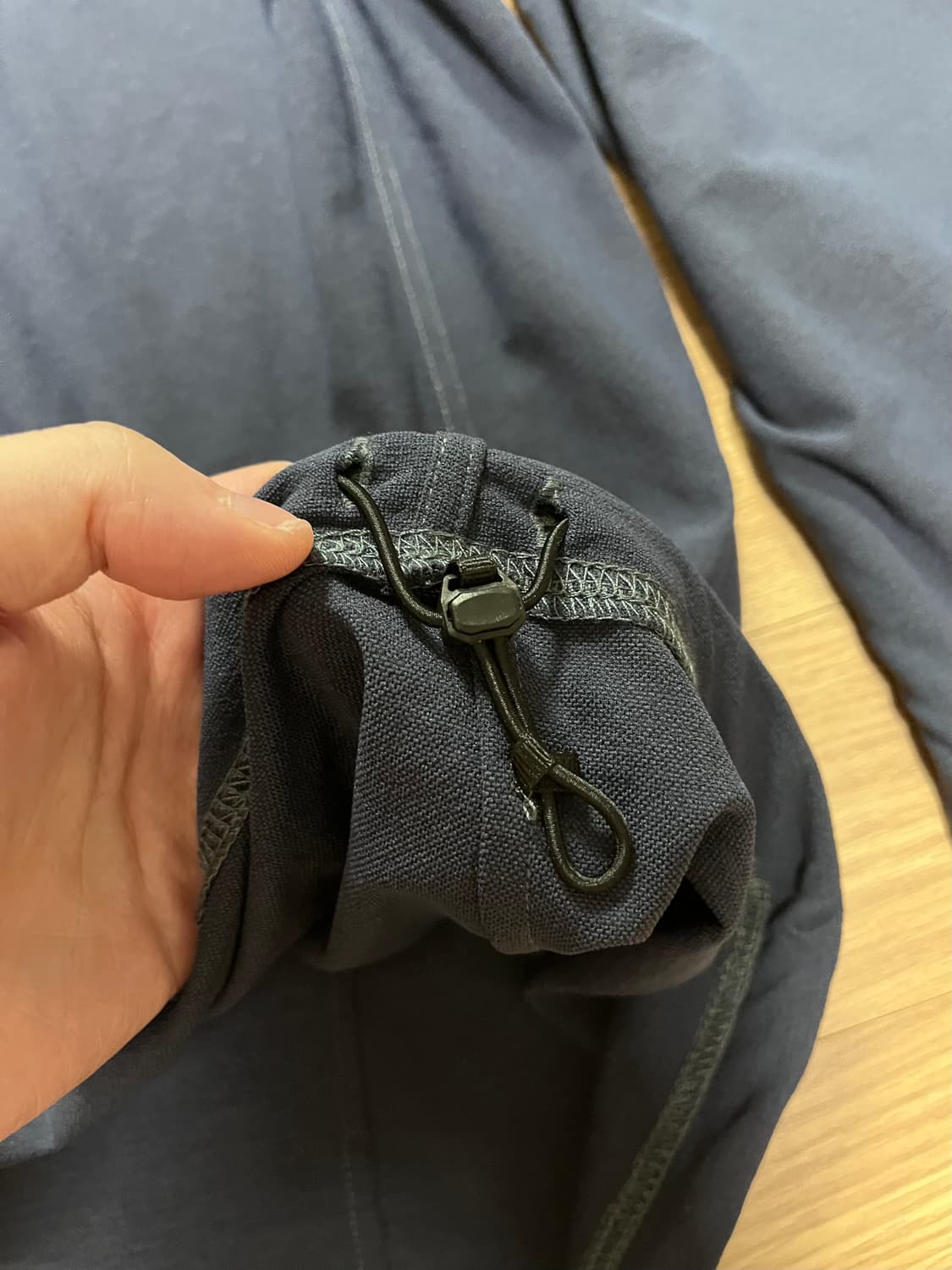 산산기어 롱슬리브 후드 네이비 3 상품이미지6