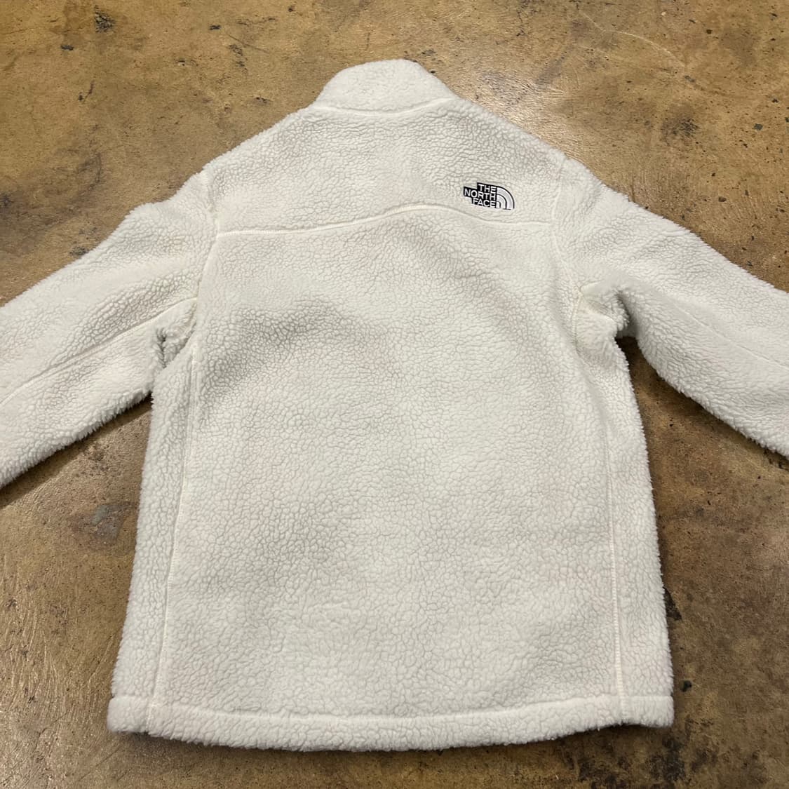 [정품/S] 노스페이스 50주년 화이트 뽀글이 플리스 b8 상품이미지4