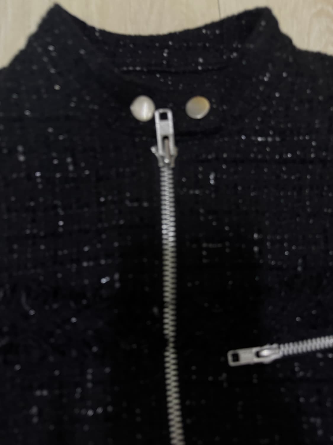 낫노잉 트위드 바이커자켓 상품이미지4