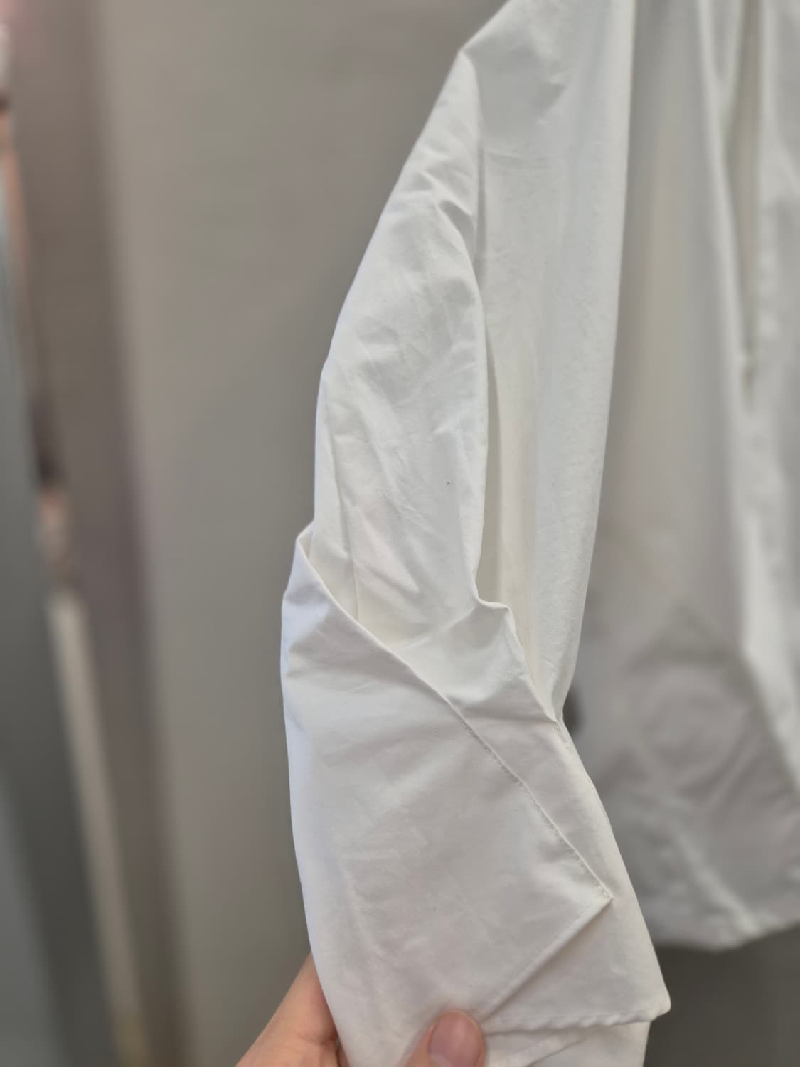 킨더스알몬 화이트 코튼 블라우스 상품이미지4