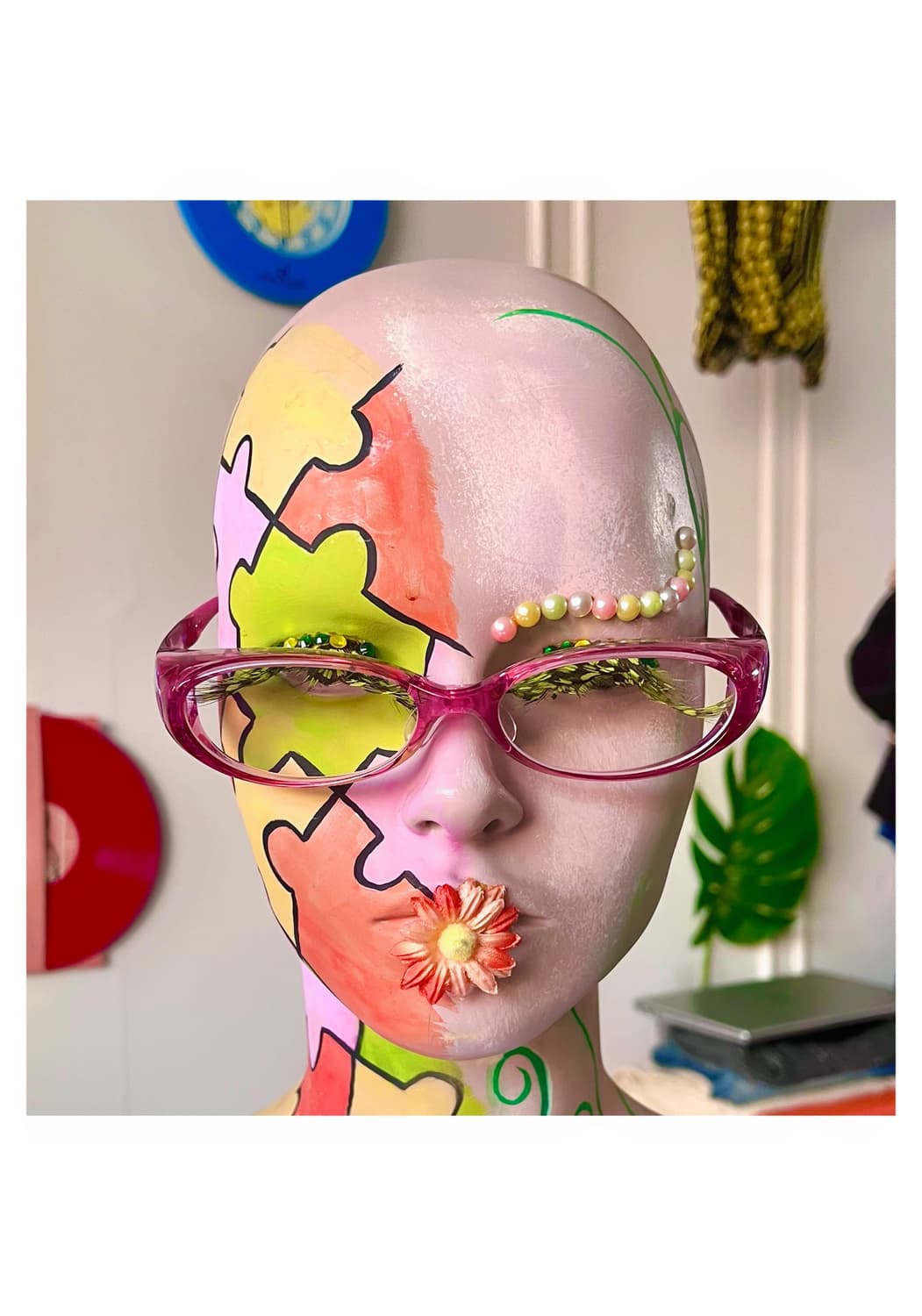 JINS Japan Air Frame Gal Pink Glasses 상품이미지2