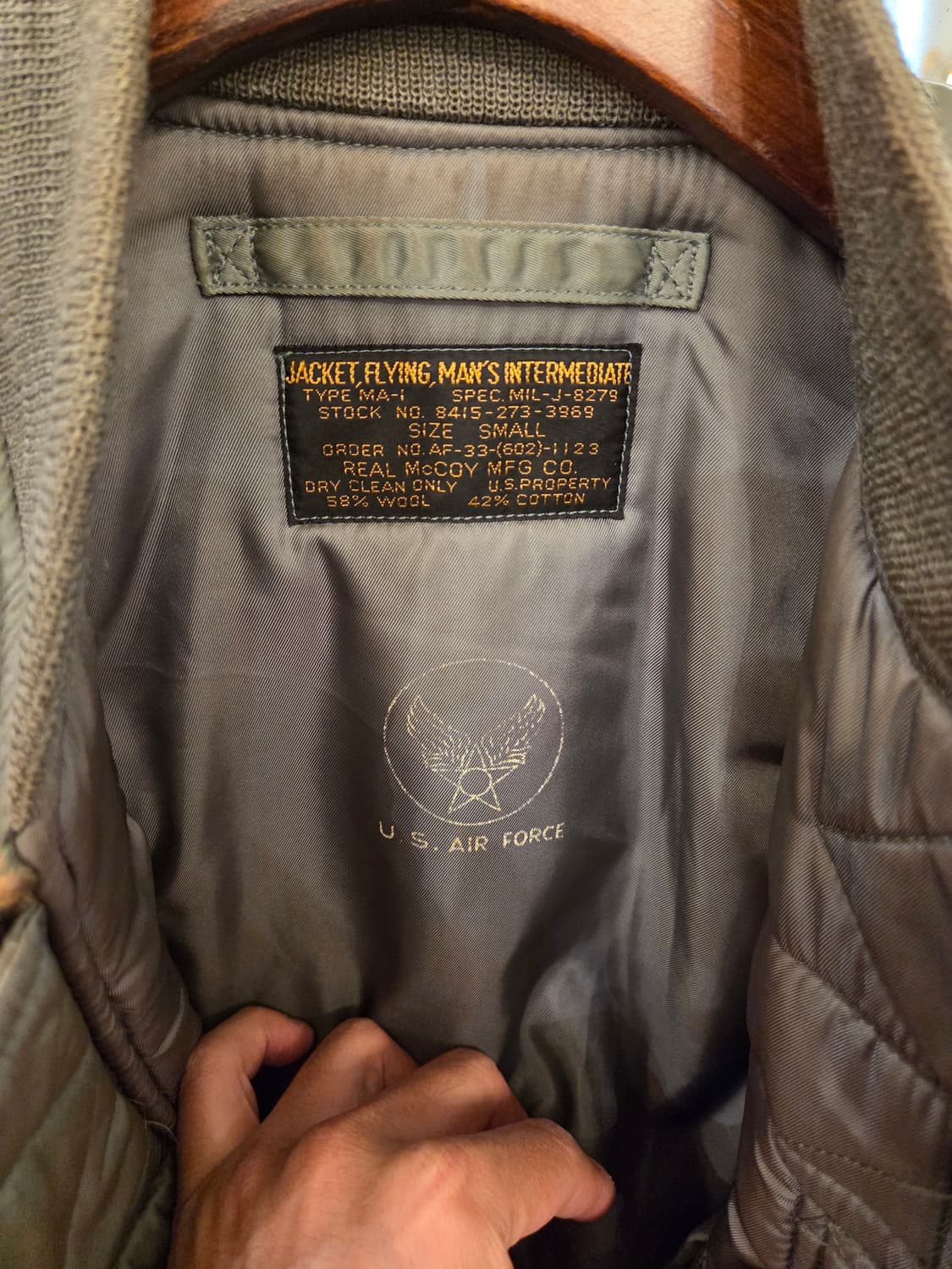 The Real McCoy's MA-1  자켓 상품이미지5