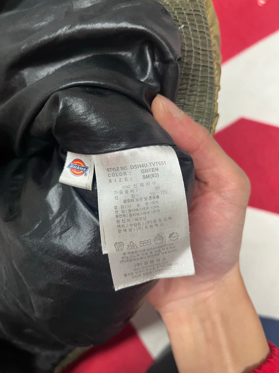 디키즈 올드스쿨 조끼패딩 M 상품이미지4