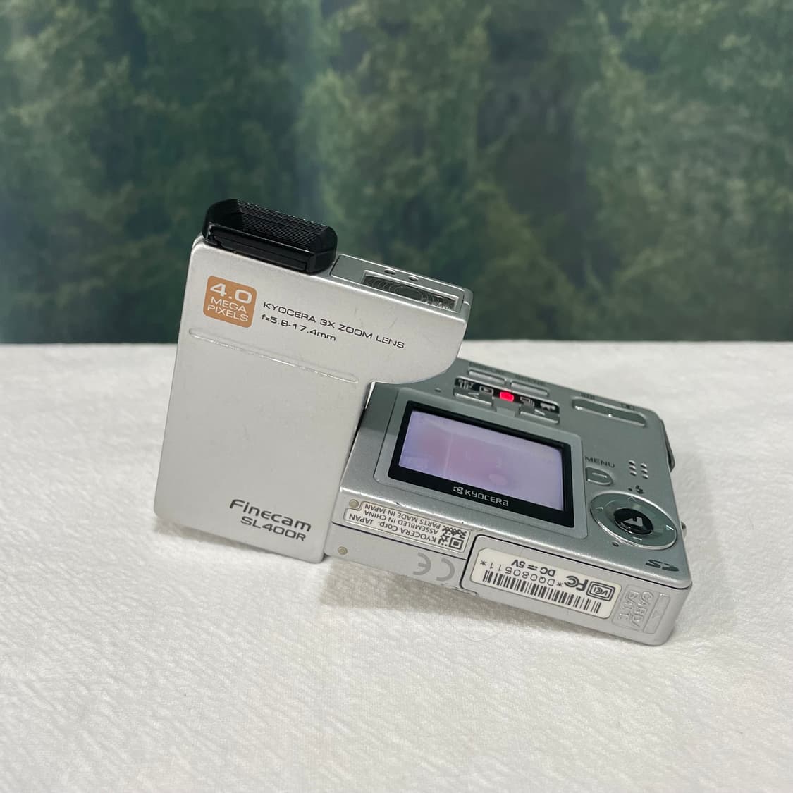 (셀카/희귀) 교세라 finecam sl400r 디지털카메라 상품이미지4