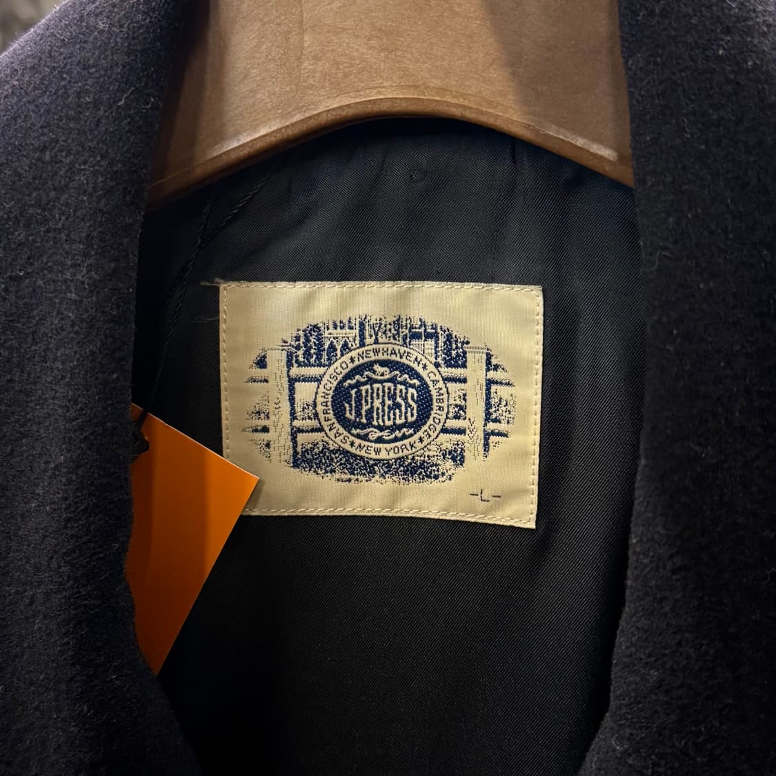 90s J.PRESS 제이프레스 US NAVY 해군 밀리터리 복각 피코트 상품이미지6