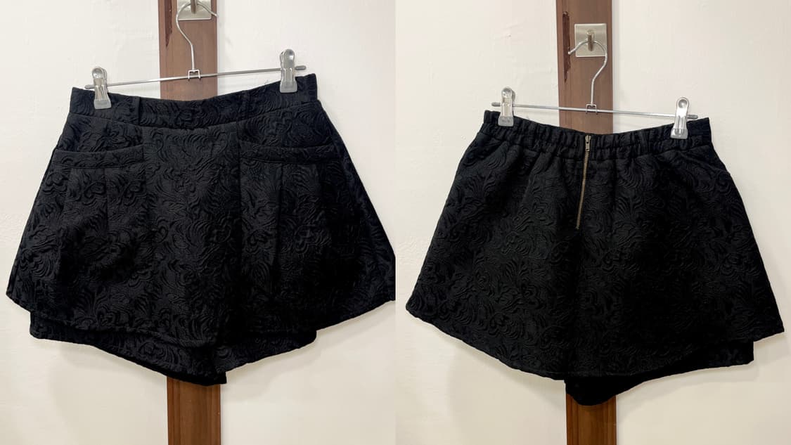 Noir jacquard skirt pants 상품이미지8
