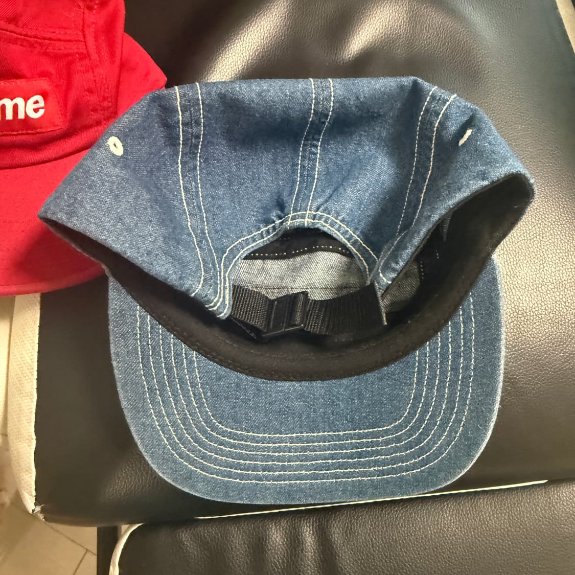 슈프림 데님 캠프캡 상품이미지3