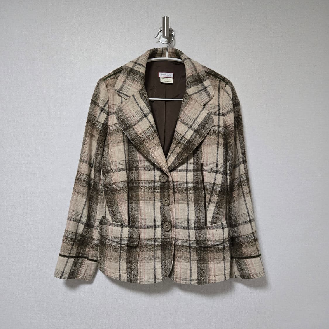 막스마라 막스앤코 체크 셋업 / 여성 자켓 / 여성 셋업 상품이미지2