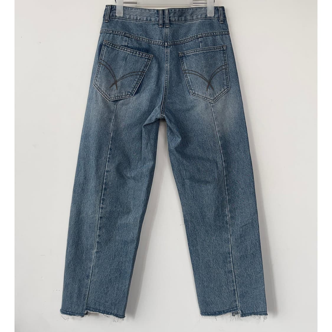 럭키슈에뜨 23 언발 헴 데님 팬츠 상품이미지5