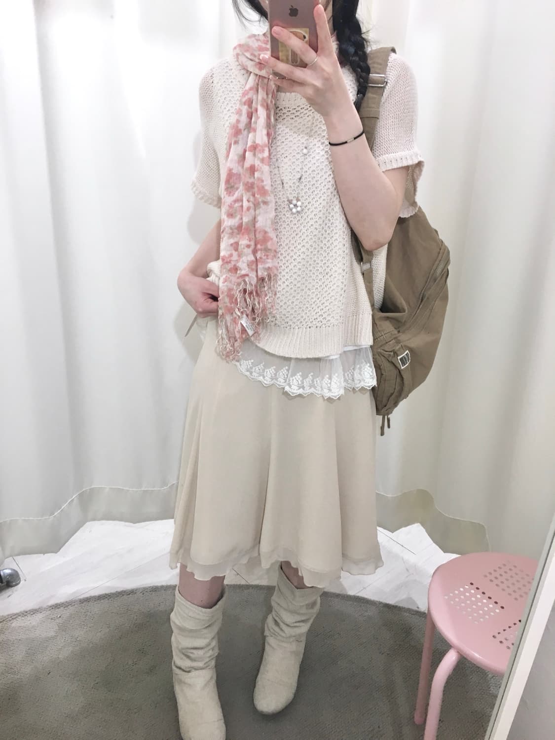 X.more layered skirt 상품이미지4