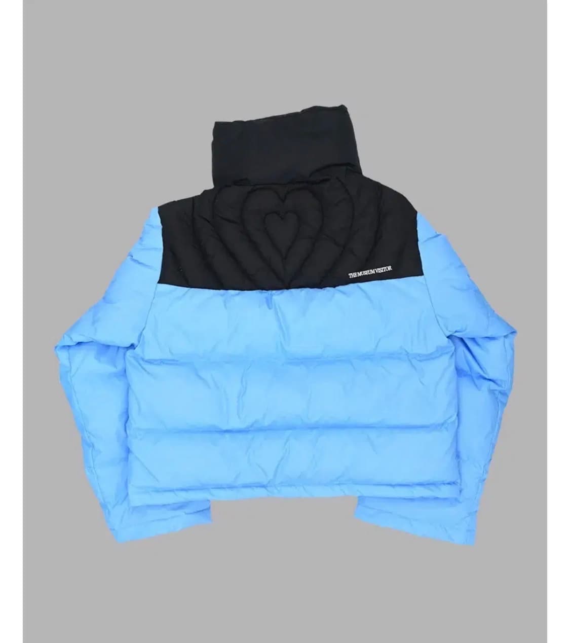 더뮤지엄비지터 하트스티치드 패딩 S 상품이미지2