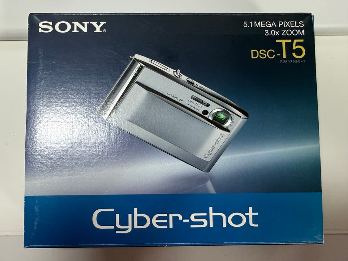 박스셋！ 소니 사이버샷 Cybershot  DSC-T5 디지털카메라 디카 상품이미지4