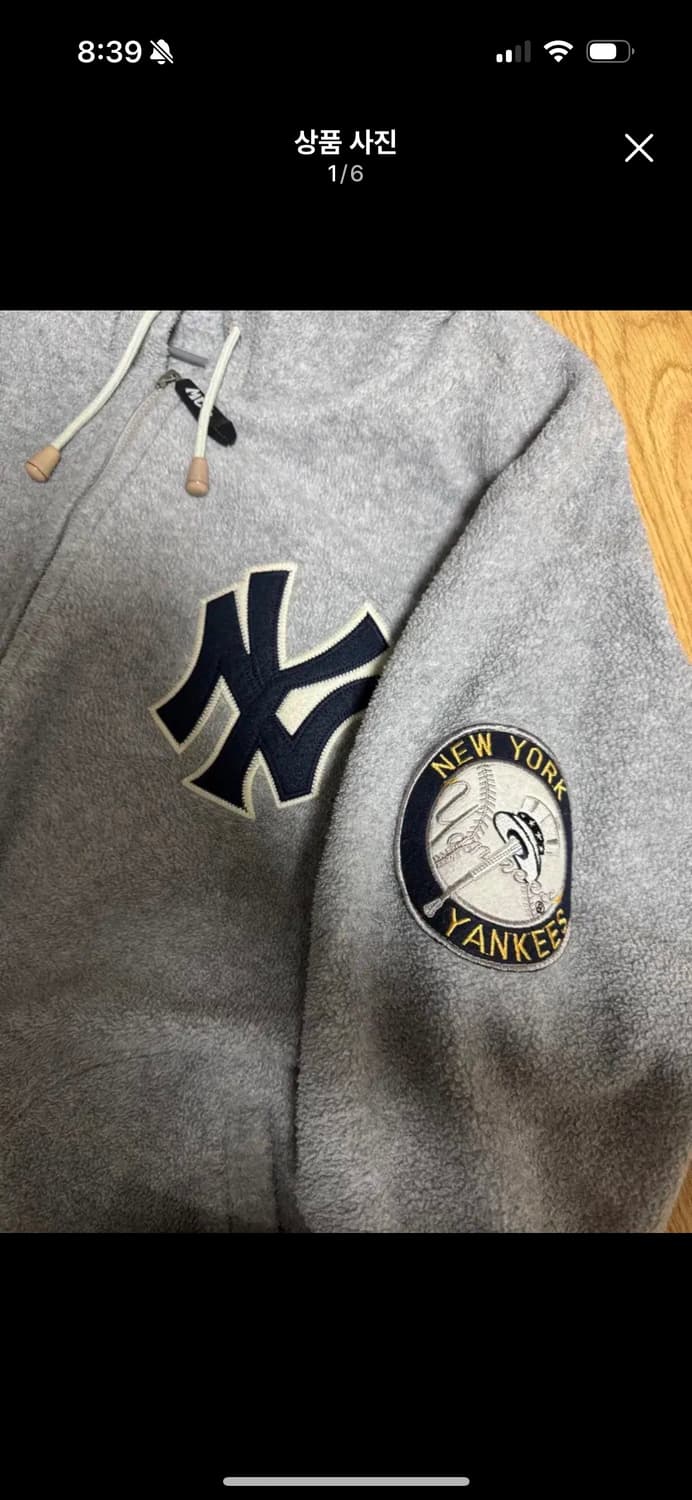 Mlb 빈티지 후리스 상품이미지1