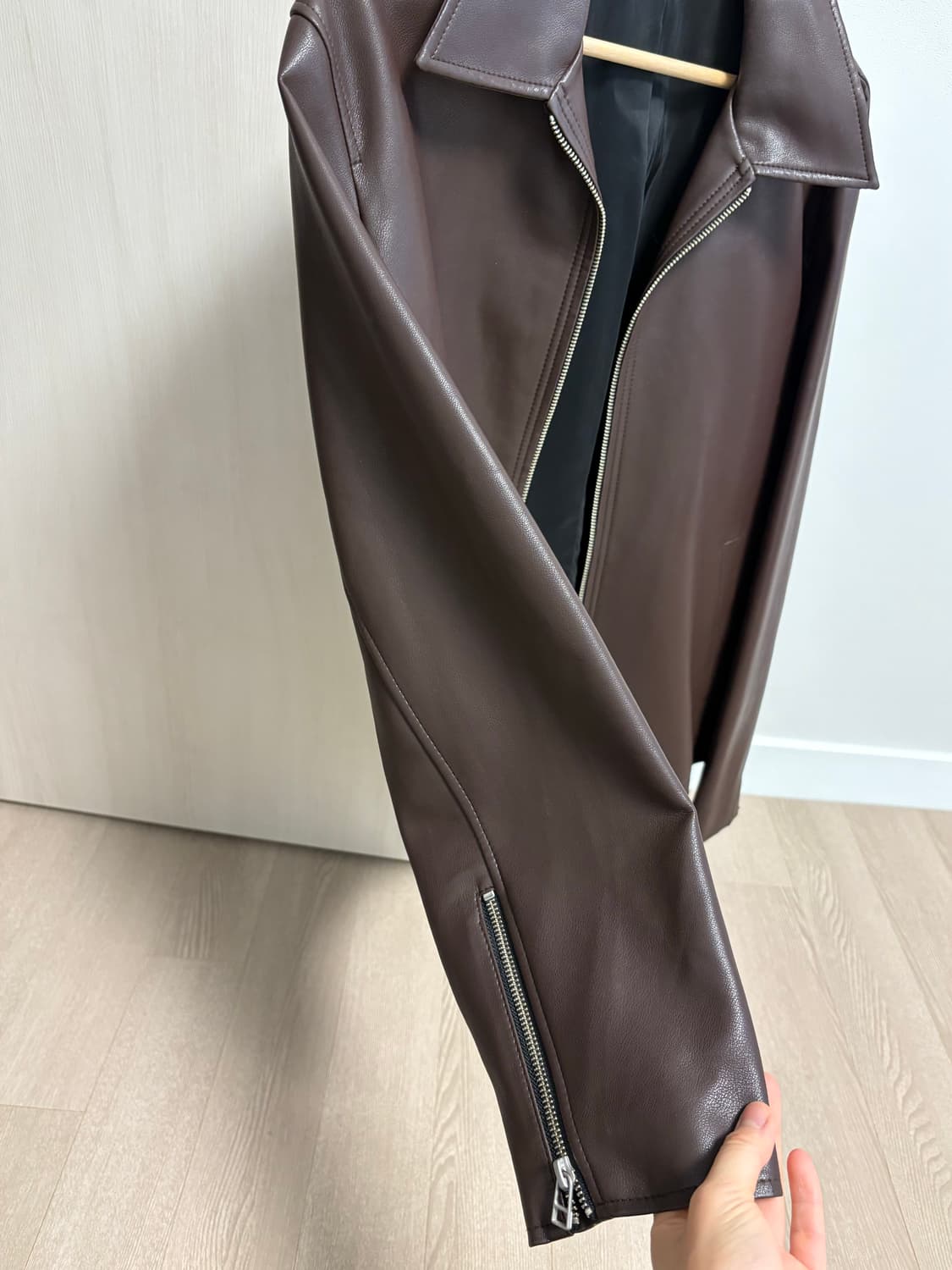 램스킨 레더 자켓 상품이미지4