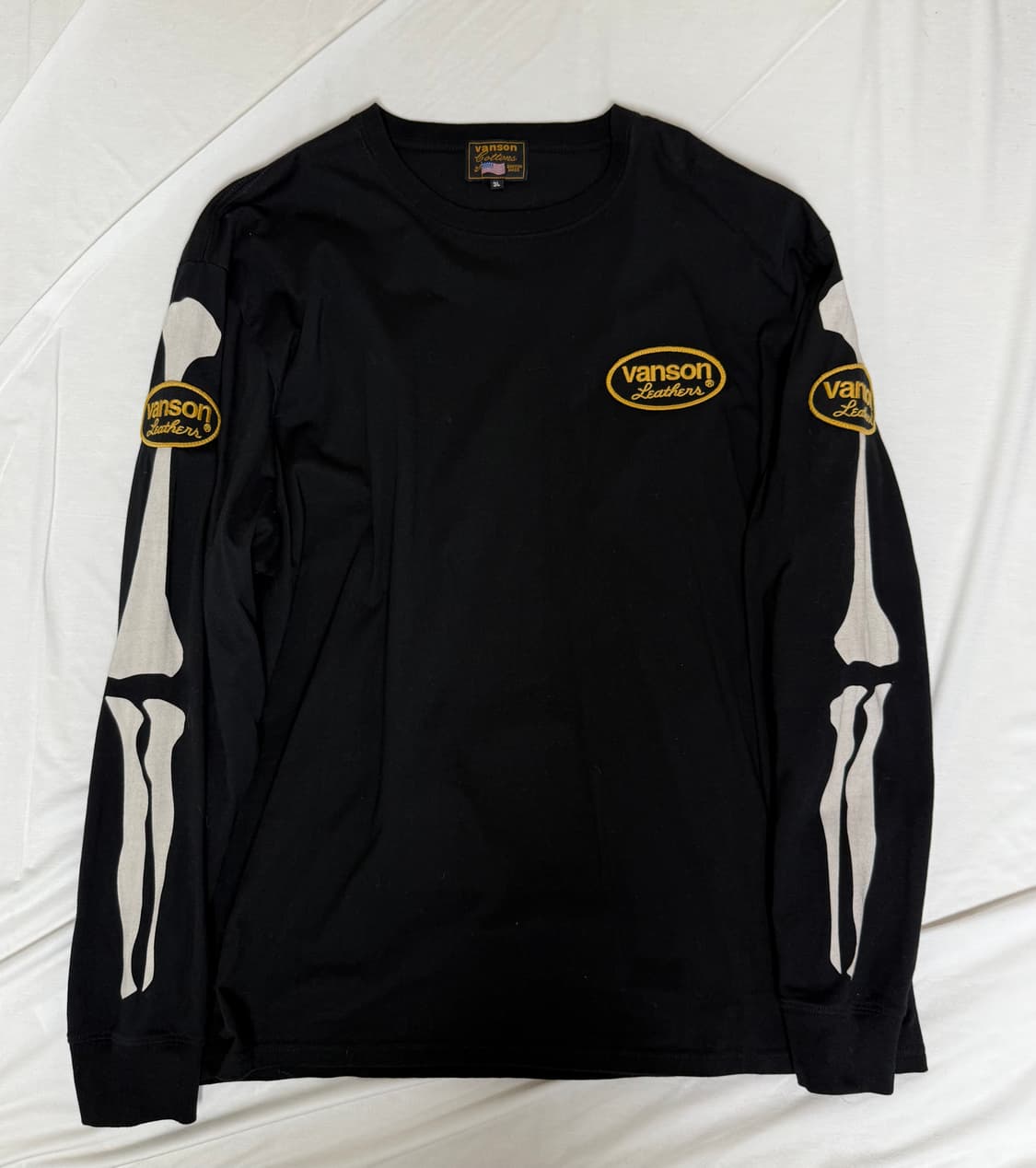 밴슨 본 롱슬리브 블랙 3xl 상품이미지2