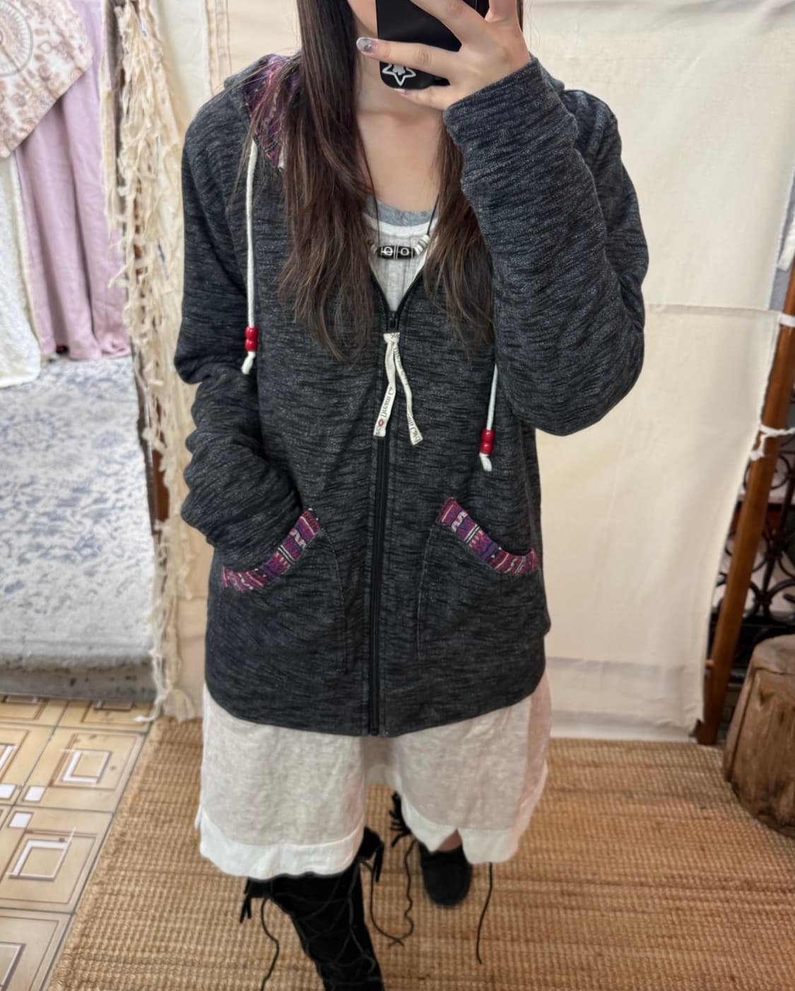 dream catcher ethnic hoody zipup 상품이미지1