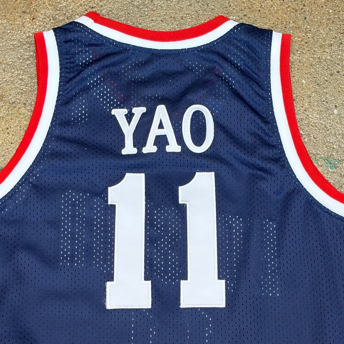 00s 미국 빈티지 나이키 NBA 휴스턴 야오밍 농구유니폼 상품이미지9