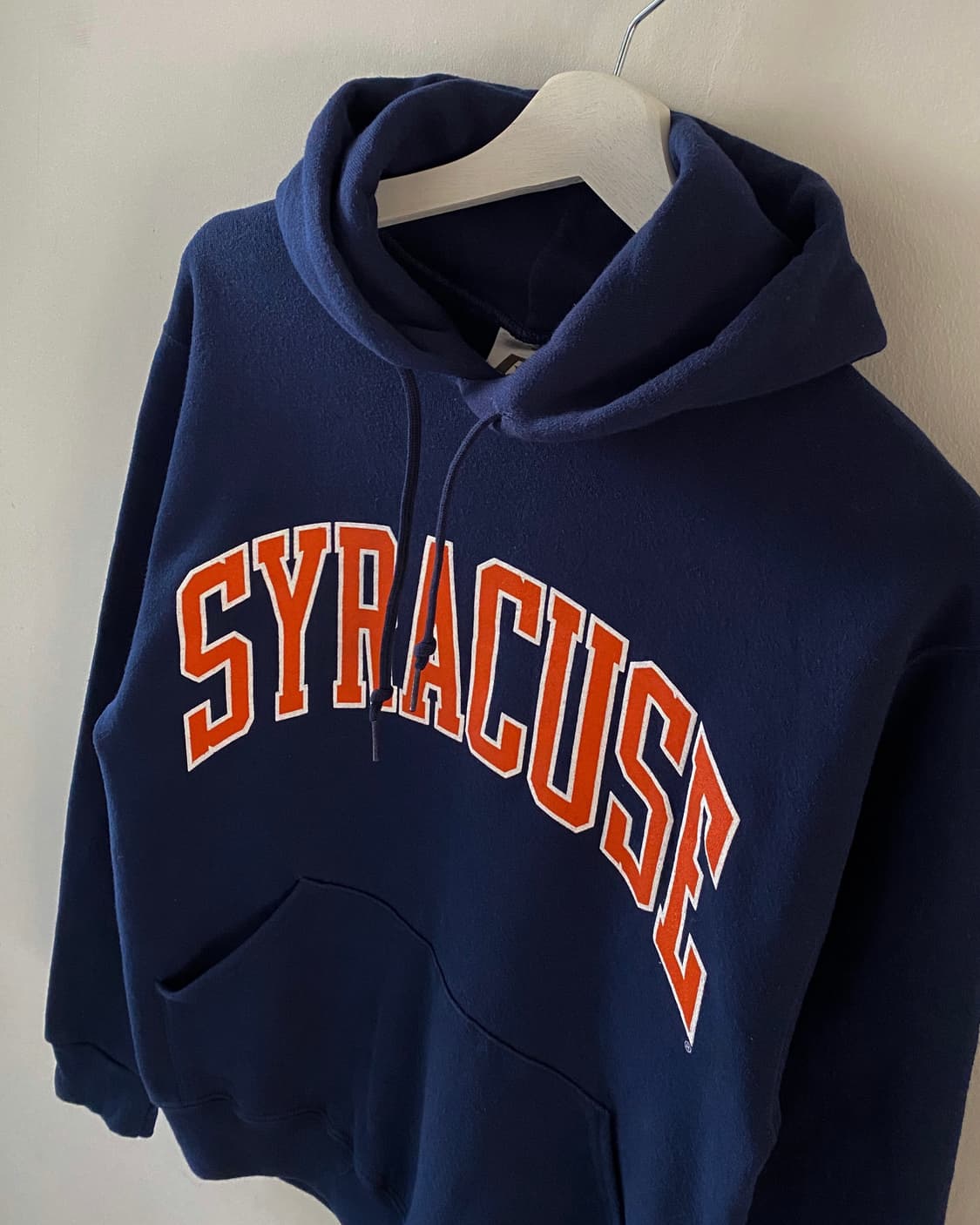 러셀 SYRACUSE 네이비 후드티 상품이미지3