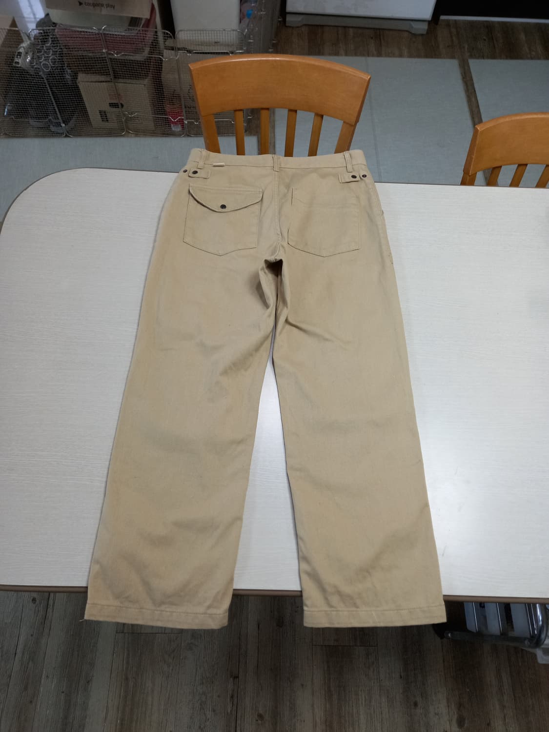 33-34 UNIFORM BRIDGE 퍼티그핏 면바지 베이지 33-459 상품이미지2