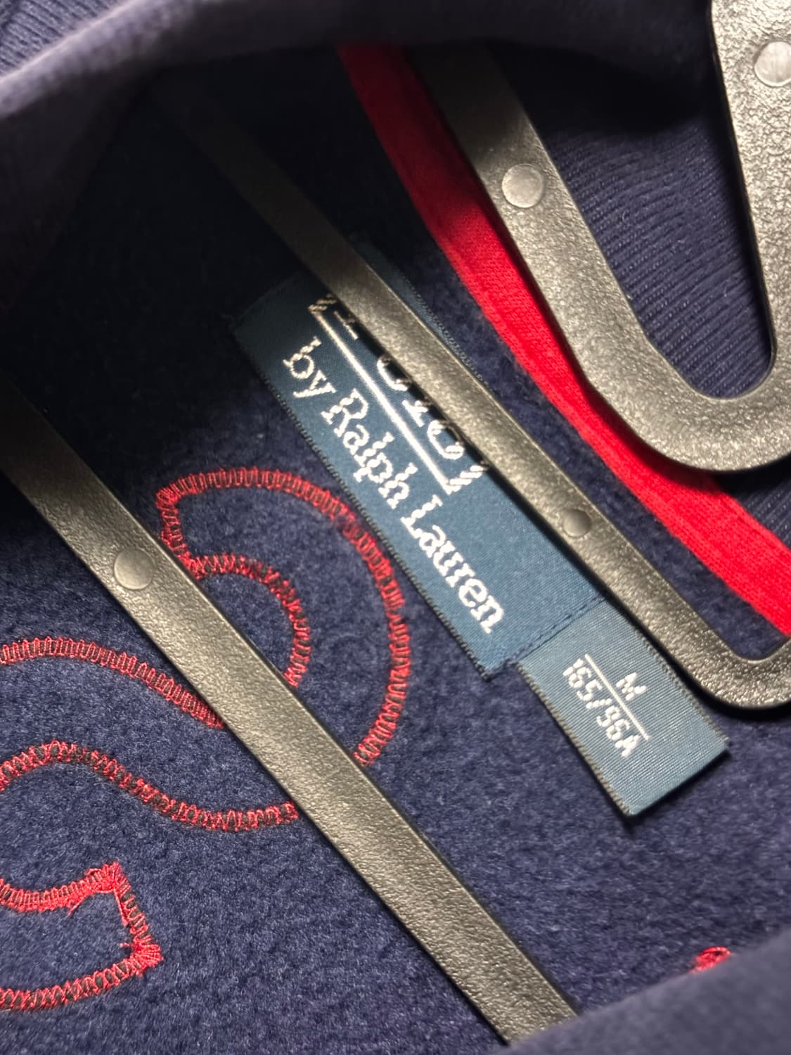 폴로 랄프로렌 성조기 빅패치 기모 트랙 자켓 상품이미지6