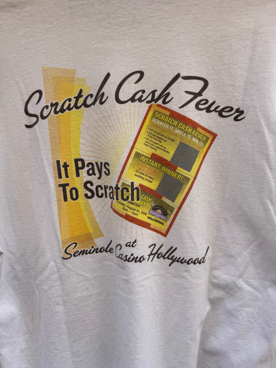 Vintage 1990s USA Casino T-Shirt 상품이미지4