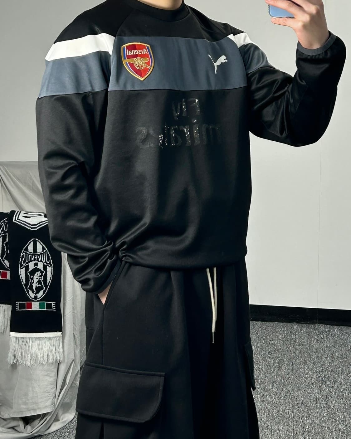 퓨마 아스날 패치로고 트레이닝 탑  상품이미지2