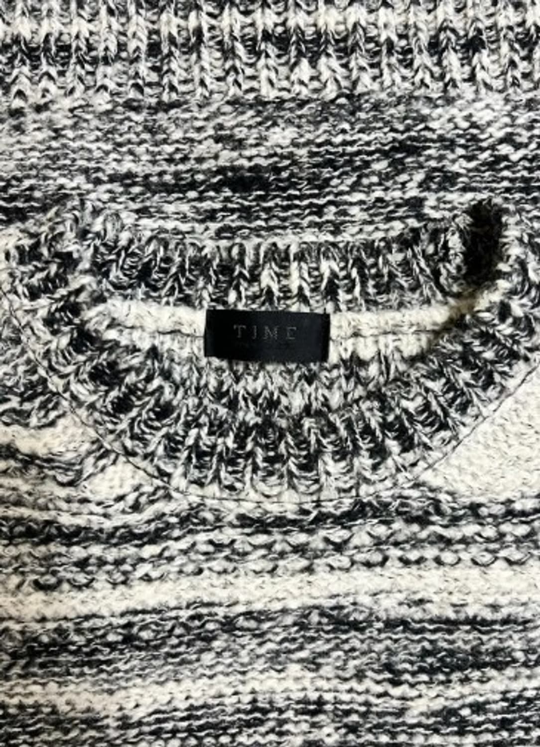 타임 남성 스트라이프패턴울니트 100 상품이미지5