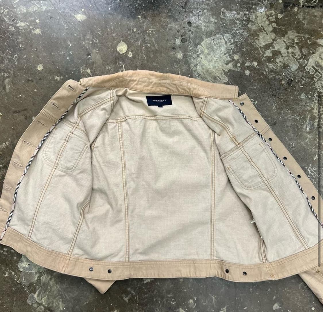 40) 버버리 트러커자켓 자켓 청자켓 상품이미지5