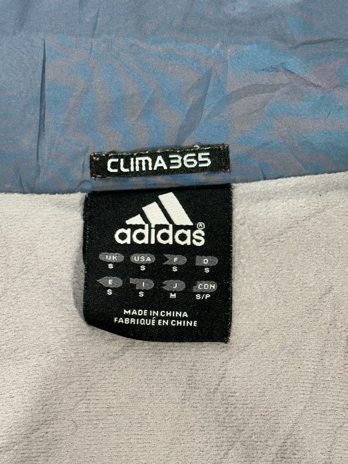 아디다스 버건디 로고 바람막이 자켓 M 상품이미지7