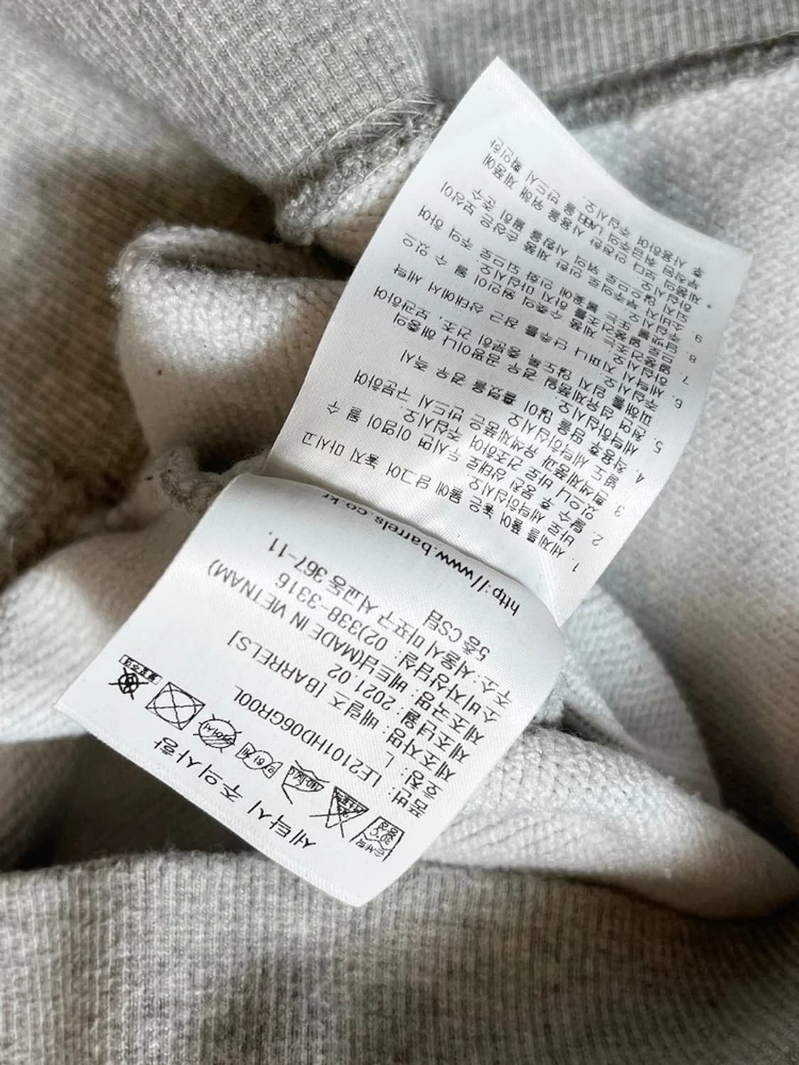 Lee 리 오버핏 그래픽 후드티 PN8742 상품이미지8