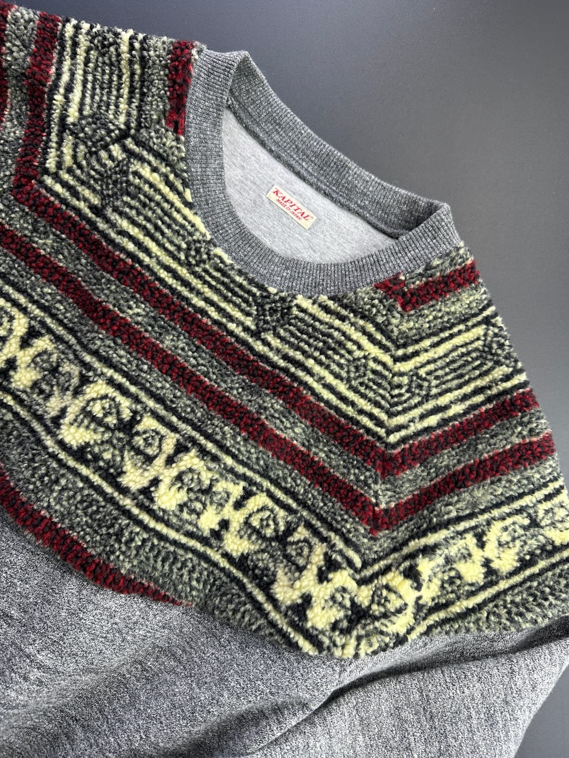 Kapital fleece sweat 상품이미지1