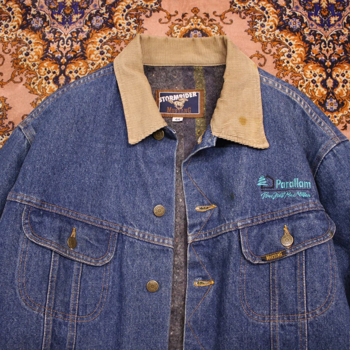 90s Mustang Strom Rider Blanket Lined  상품이미지4