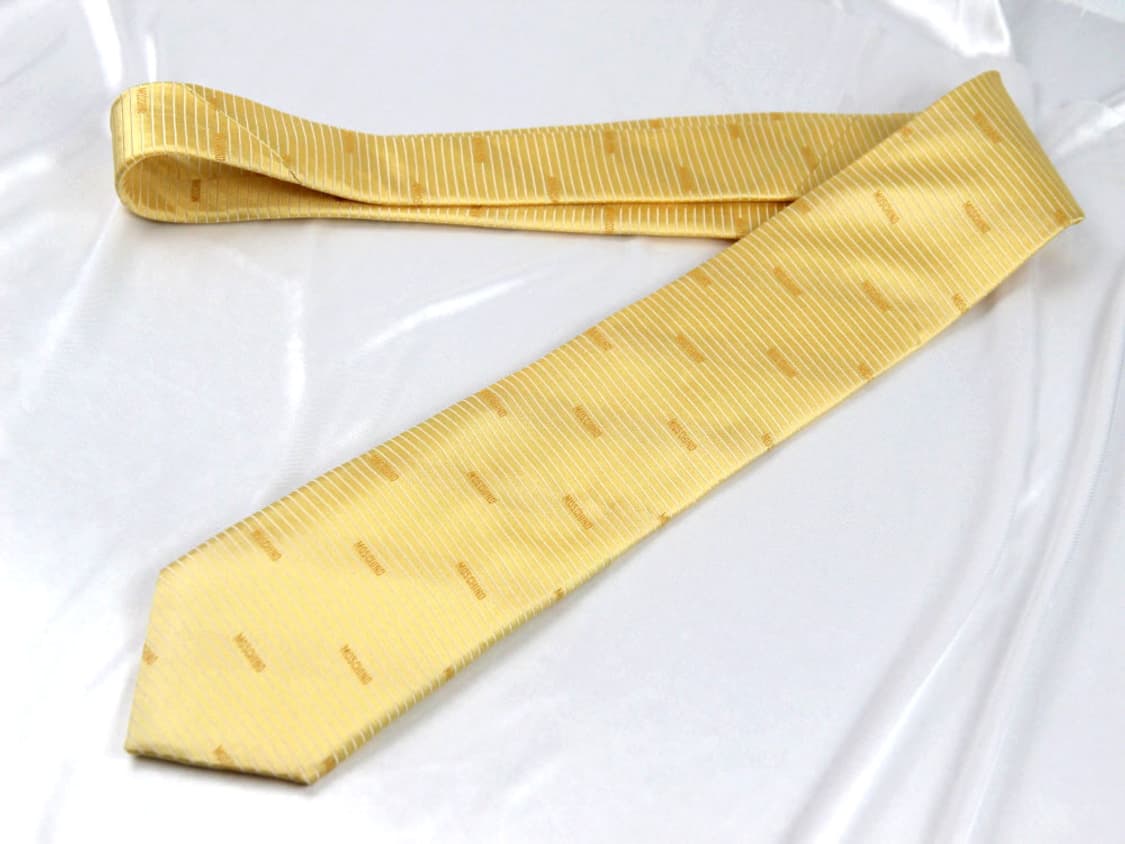 모스키노 8.3cm 미사용 신형 남자 명품 넥타이 상품이미지2