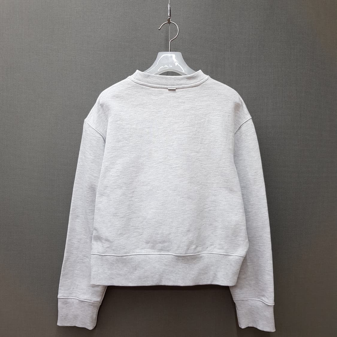 한섬 시스템 2022 그래픽 자수 레터링 크롭 맨투맨 F사이즈 상품이미지5