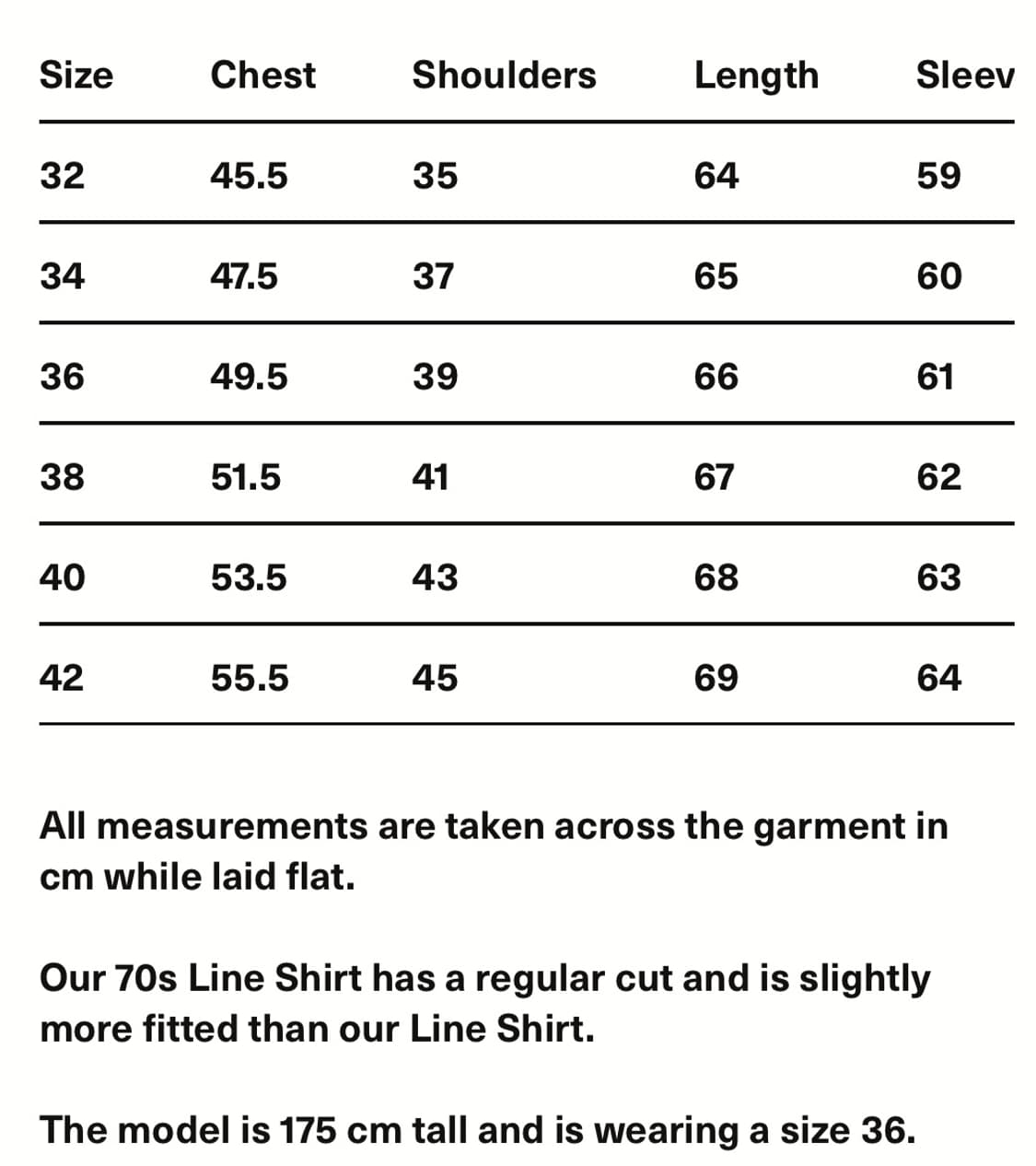 아워레가시 70s Line shirt 38 사이즈 상품이미지9