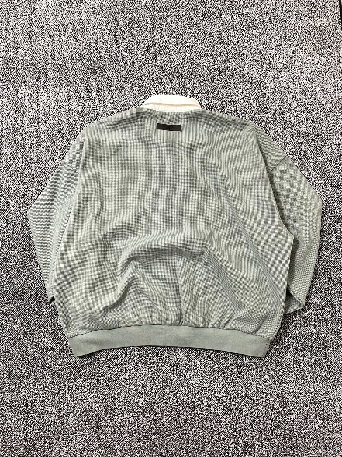 빈티지9. 피어오브갓 에센셜 23SS 와플 헨리 럭비 셔츠 맨투맨 스웻 상품이미지4