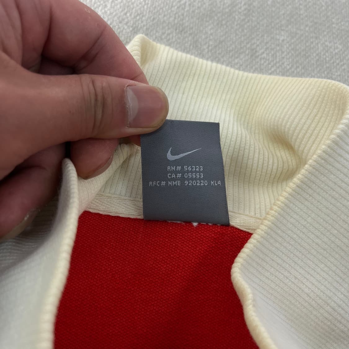 100 나이키 맨유 올드스쿨 트랙탑 져지  상품이미지4